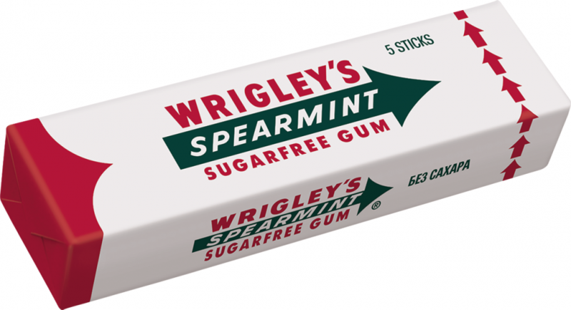 Жевательная резинка WRIGLEY'S Spearmint, 13г