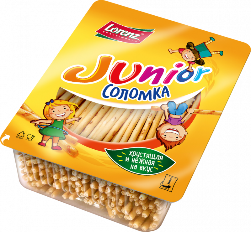 Соломка LORENZ Junior, 130г Соломка LORENZ Junior, 130г