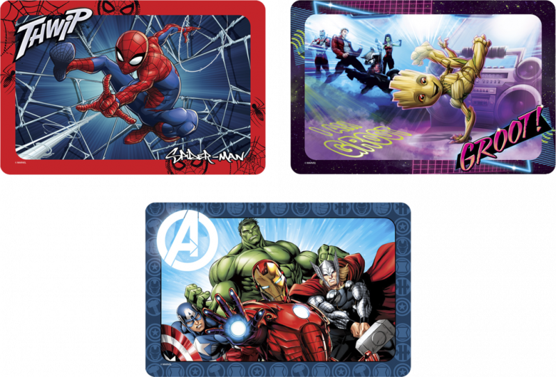 Коврик под миску TRIOL Disney Marvel 430x280мм