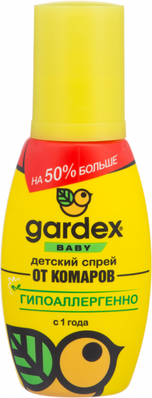 Спрей от комаров GARDEX Baby Детский