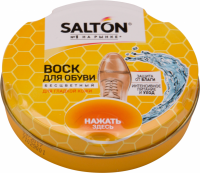 Воск для обуви SALTON С норковым маслом в банке нейтральный 477519