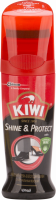 Крем-блеск жидкий для обуви KIWI Shine&Protect черный, 75мл