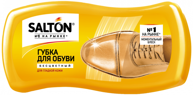 Губка для обуви SALTON Волна д/гладкой кожи с норковым маслом 84332 Губка для обуви SALTON Волна д/гладкой кожи с норковым маслом 84332