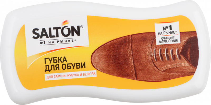 Губка для обуви SALTON Волна д/нубука,замши,велюра 84370 Губка для обуви SALTON Волна д/нубука,замши,велюра 84370