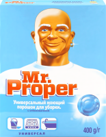 Порошок для уборки MR.PROPER универсал, с отбеливателем, 400г