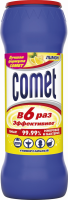 Порошок для чистки COMET Лимон с дезинфицирующими свойствами с хлоринолом, 475г