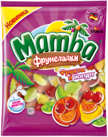 Мармелад жевательный MAMBA Фрумеладки Фрукты и йогурт, 72г