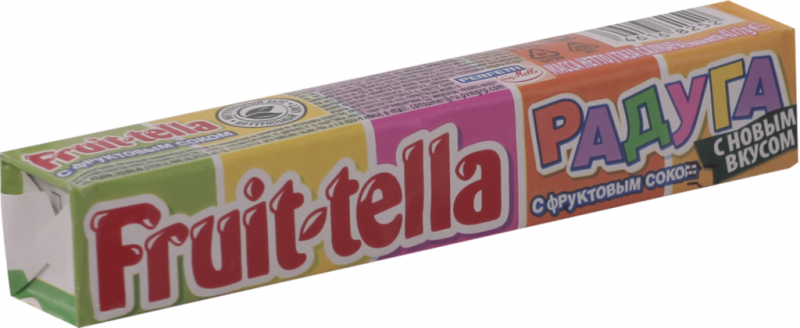 Конфета жевательная FRUIT-TELLA Радуга, 41г