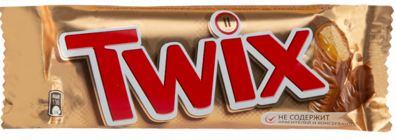 Батончик шоколадный TWIX, 55г Батончик шоколадный TWIX, 55г