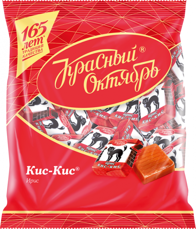 Конфеты КРАСНЫЙ ОКТЯБРЬ Ирис Кис-кис, 250г Конфеты КРАСНЫЙ ОКТЯБРЬ Ирис Кис-кис, 250г