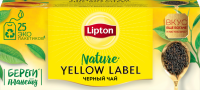 Чай черный LIPTON Yellow Label, 25пак