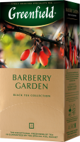 Чай черный GREENFIELD Индийский Barberry Garden, 25пак