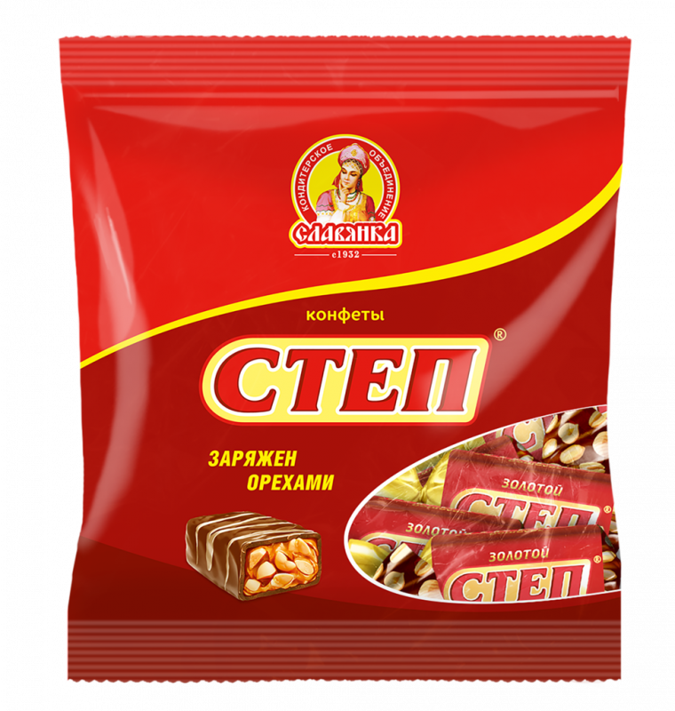 Конфеты СЛАВЯНКА Золотой Степ, 192г Конфеты СЛАВЯНКА Золотой Степ, 192г