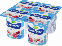 Продукт йогуртный CAMPINA Нежный с соком лесных ягод 1,2%, без змж, 100г