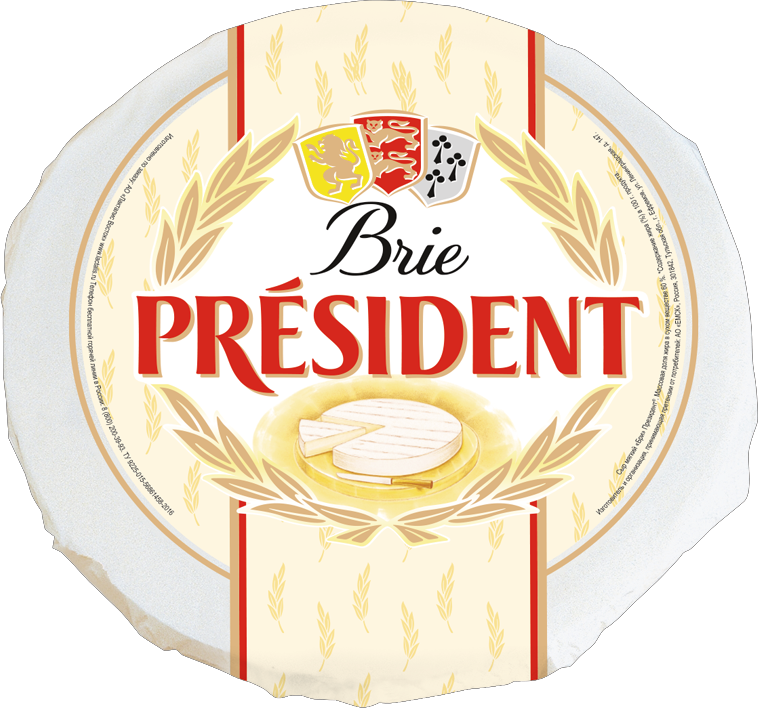 Мягкий сыр brie. Сыр President Brie. Сыр President Brie мягкий 60%. Сыр President Бри мягкий с белой плесенью 60%. Сыр Бри президент с белой плесенью 60% 125г.